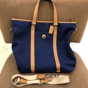 Coach canvas tote